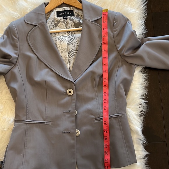 Isabel & Nina Blazer in Grey Size 8 - Picture 7 of 8